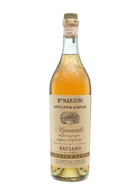 Nardini Aquavite Riserva Grappa  100cl / 50%