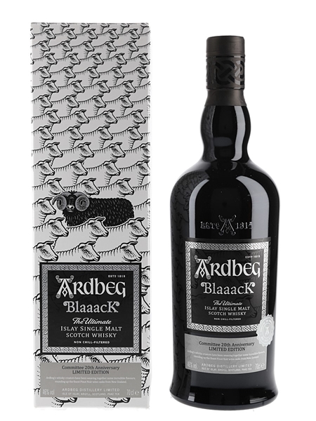 Ardbeg Blaaack Committee 20th Anniversary 2020 70cl / 46%