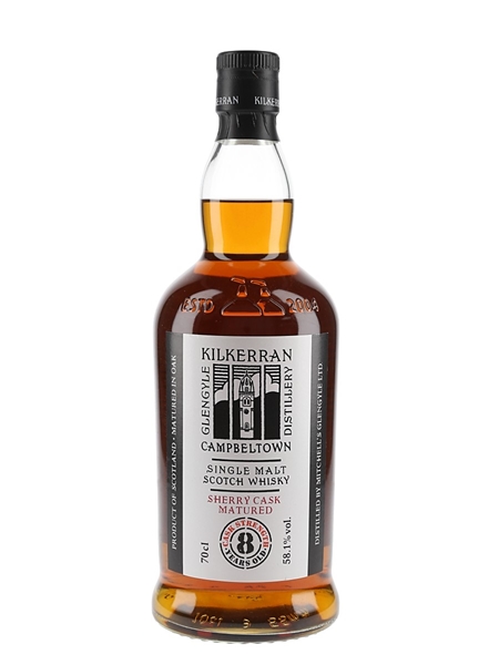 Kilkerran 8 Year Old Cask Strength Sherry Cask Bottled 2022 70cl / 58.1%