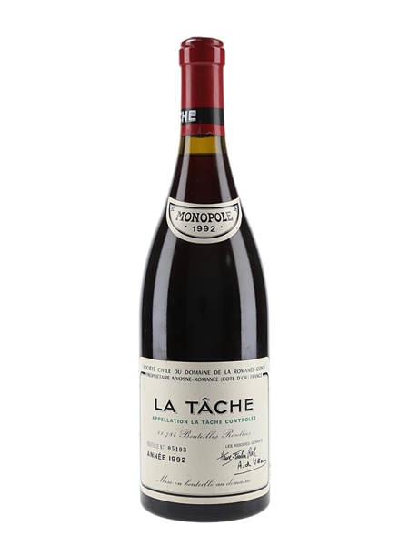 La Tache 1992 Domaine De La Romanee-Conti 75cl / 13.1%