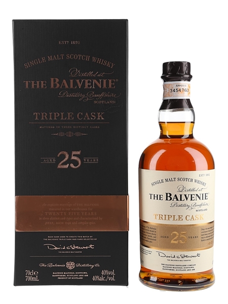 Balvenie 25 Year Old Triple Cask 70cl / 40%