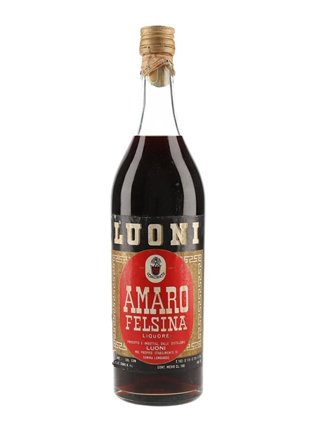 Luoni Amaro Felsina Bottled 1960s 100cl / 30%