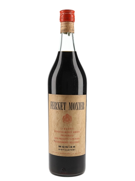 Fernet Monier Bottled 1950s 100cl