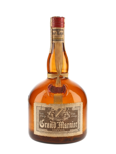 Grand Marnier Cordon Jaune Liqueur Bottled 1970s-1980s - Spain 100cl / 40%