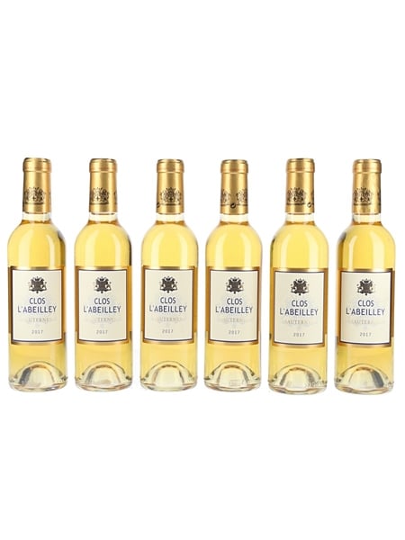 Clos L'Abeilley Sauternes 2017  6 x 37.5 cl / 13.5%