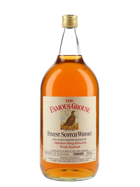 Famous Grouse Bottled 1980s - Australia Import - Large Format 200cl / 37.2%