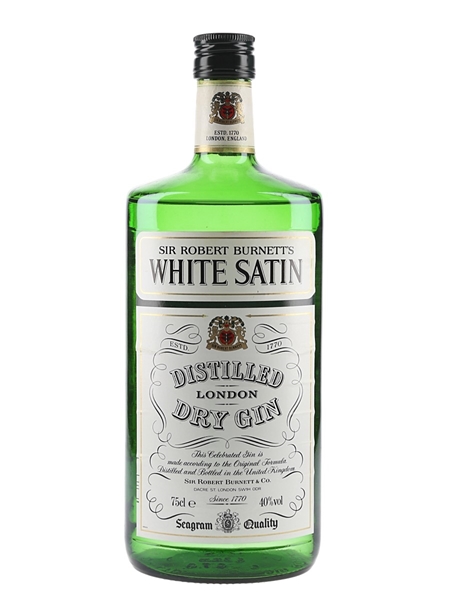 Sir Robert Burnett's White Satin Gin Bottled 1980s 75cl / 40%