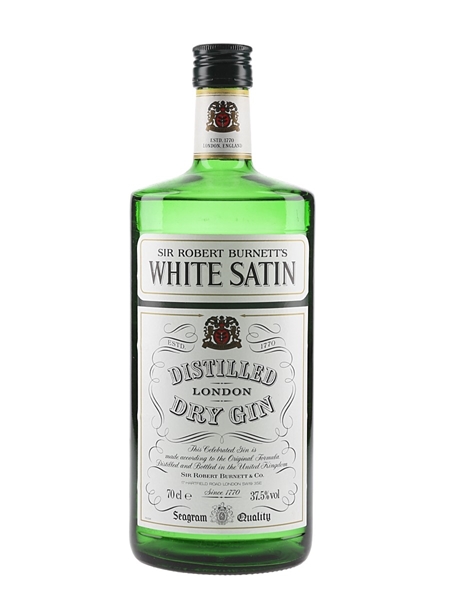 Sir Robert Burnett's White Satin Gin Bottled 1990s 70cl / 37.5%