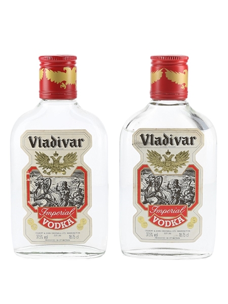 Vladivar Imperial Vodka  2 x 18.75cl / 37.5%