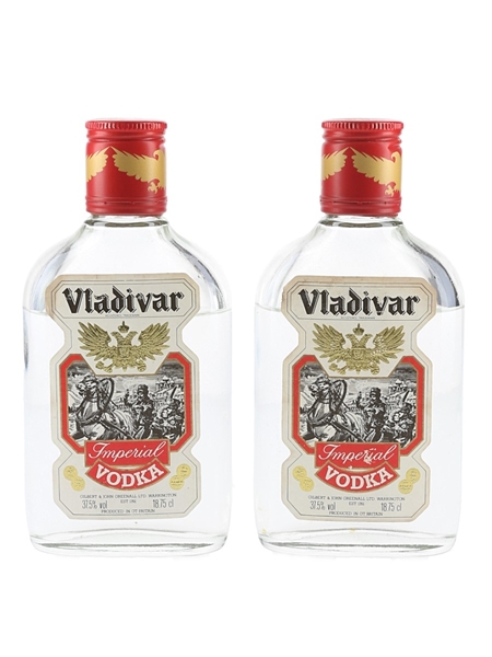 Vladivar Imperial Vodka  2 x 18.75cl / 37.5%