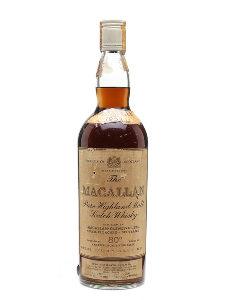 Macallan 1958 Campbell, Hope & King Bottled 1970s - Rinaldi 75cl / 46%