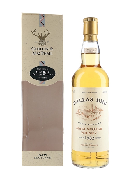 Dallas Dhu 1982 Bottled 2005 - Gordon & MacPhail 70cl / 40%