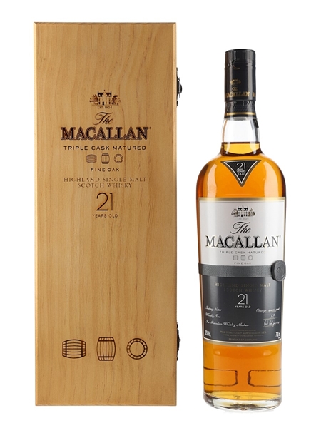 Macallan 21 Year Old Fine Oak Triple Cask Matured 70cl / 43%