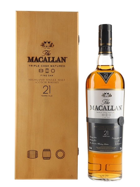 Macallan 21 Year Old Fine Oak Triple Cask Matured 70cl / 43%