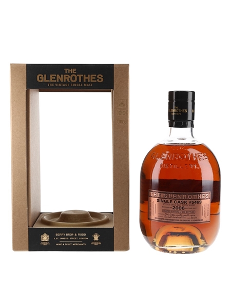 Glenrothes 2006 Single Cask 5469 Bottled 2017 - Exclusive to Abbeywhisky.com 70cl / 67.1%