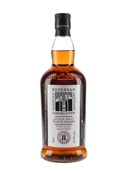 Kilkerran 8 Year Old Cask Strength Port Cask Bottled 2022 70cl / 57.9%