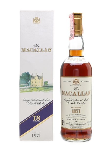 Macallan 1971 18 Year Old - Giovinetti 75cl / 43%