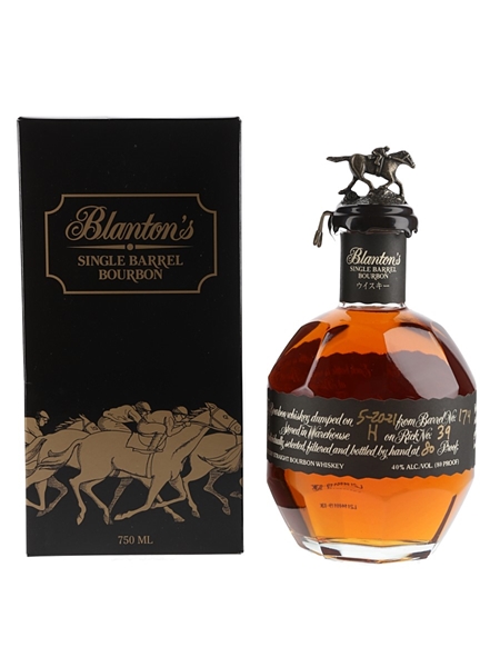 Blanton's Single Barrel No.174 Bottled 2021 - Japanese release 75cl / 40%