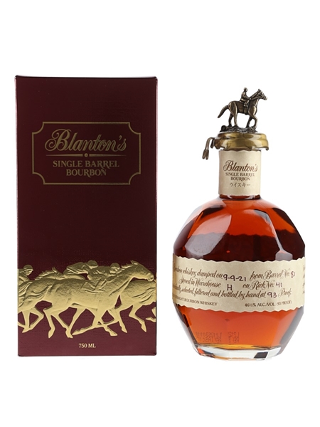 Blanton's Single Barrel No.81 Bottled 2021 - Japanese Release 75cl / 46.5%