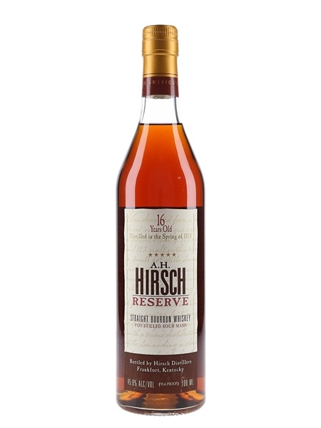 A H Hirsch Reserve 16 Year Old Distilled Spring 1974 70cl / 45.8%