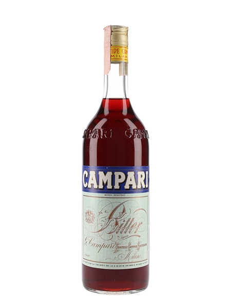 Campari Bitter Bottled 1980s 100cl / 25%