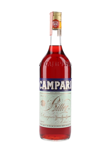 Campari Bitter Bottled 1980s 100cl / 25%