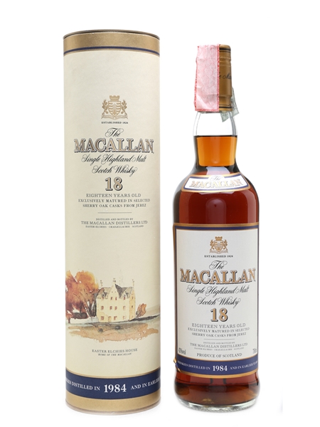 Macallan 18 Year Old 1984 and Earlier 70cl / 43%