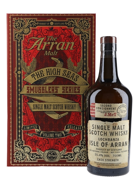 Arran The High Seas Smugglers' Series Volume Two 70cl / 55.4%