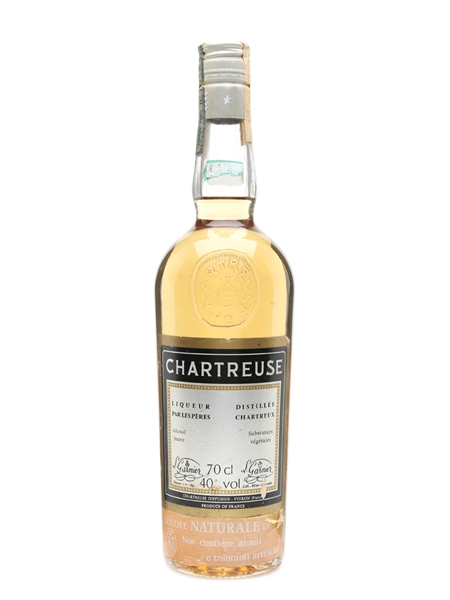 Chartreuse Yellow Liqueur Bottled 1970s - Soffiantino 70cl / 40%