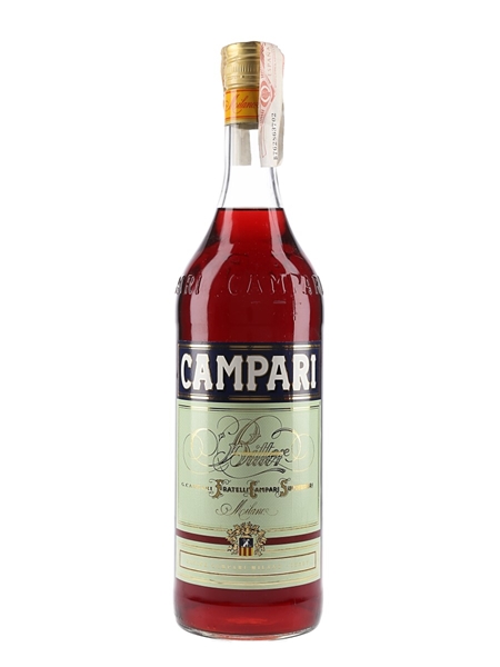 Campari Bitter Bottled 1990s 100cl / 25%