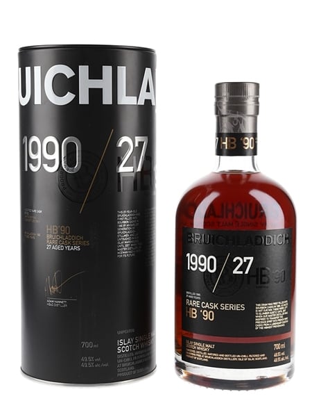 Bruichladdich 1990 27 Year Old HB '90 Rare Cask Series 70cl / 49.5%