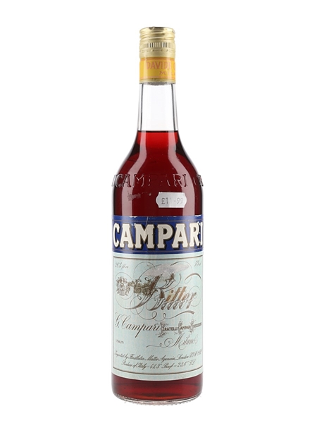 Campari Bitter Bottled 1980s 75cl / 23.6%