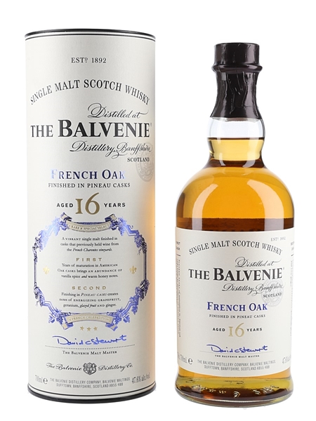 Balvenie 16 Year Old French Oak Pineau Cask Finish 70cl / 47.6%