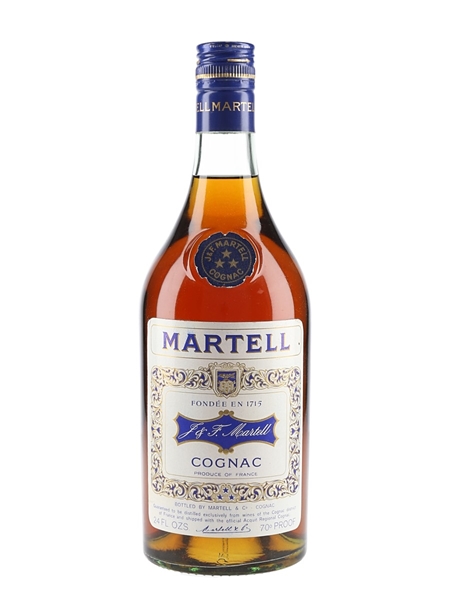 Martell 3 Star Bottled 1970s 68cl / 40%