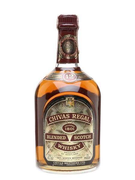 Chivas Regal 12 Year Old Bottled 1970s 75cl / 43%