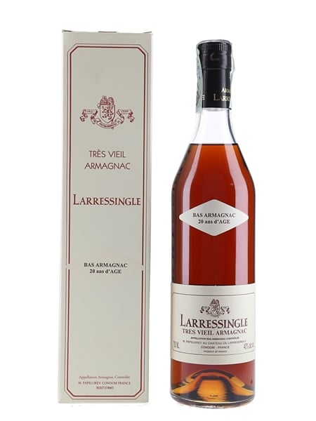 Larressingle Tres Vieil 20 Year Old Armagnac  70cl / 40%