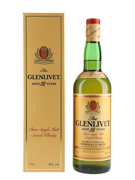 Glenlivet 12 Year Old Bottled 1980s 75cl / 40%