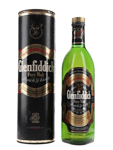 Glenfiddich Special Old Reserve Pure Malt Bottled 1980s 75cl / 40%