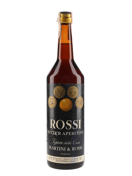 Rossi Bitter Aperitivo Bottled 1960s 100cl / 25%