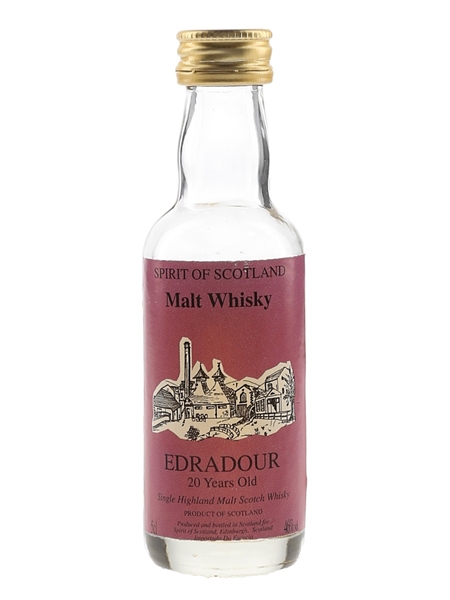 Edradour 20 Year Old Spirit Of Scotland 5cl / 46%