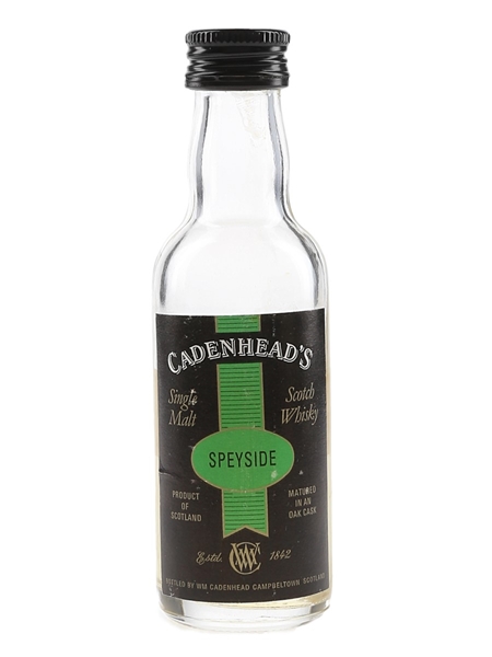 Glenburgie Glenlivet 18 Year Old Bottled 1990s-2000s - Cadenhead's 5cl / 59.1%