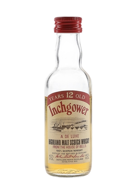 Inchgower 12 Year Old Bottled 1980s 5cl / 40%