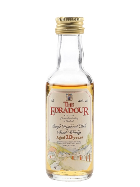 Edradour 10 Year Old Bottled 1990s 5cl / 40%