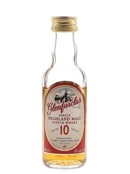 Glenfarclas 10 Year Old Bottled 1990s 5cl / 40%