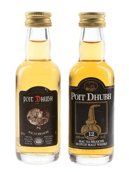 Poit Dhubh 8 & 12 Year Old  2 x 5cl