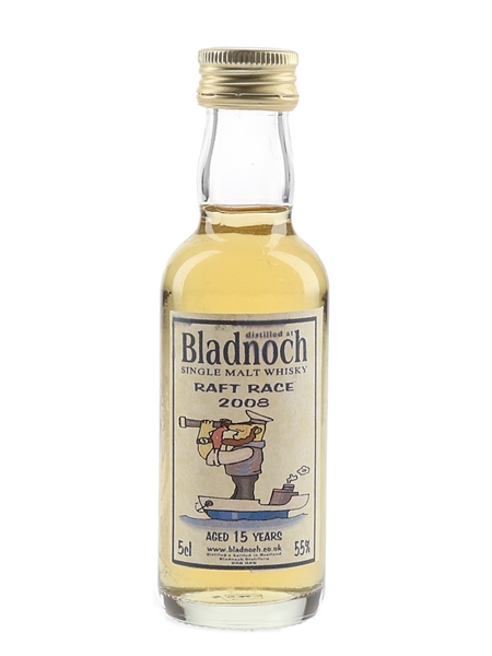 Bladnoch Raft Race 2008 15 Year Old  5cl / 55%