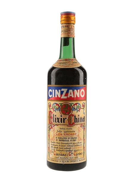 Cinzano Elixir China Bottled 1960s-1970s 100cl / 30.5%