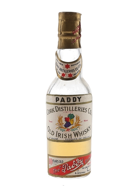 Paddy 10 Year Old Bottled 1950s-1960s 7cl / 40%