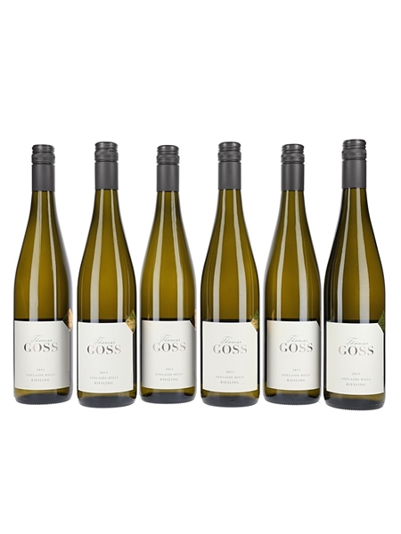 Thomas Goss Riesling 2013 Adelaide Hills 6 x 75cl / 12%