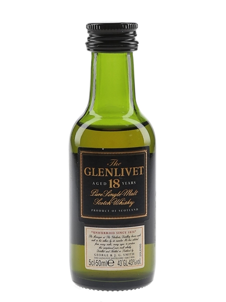 Glenlivet 18 Year Old  5cl / 43%